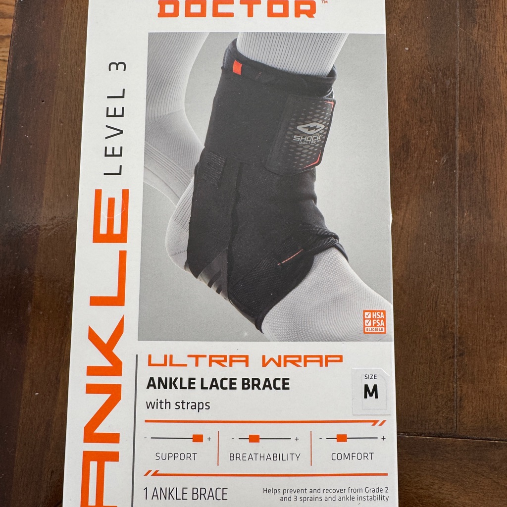 Shock Doctor  Ankle Wrap Brace